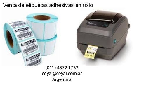Venta de etiquetas adhesivas en rollo