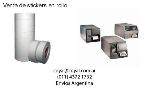 Venta de stickers en rollo
