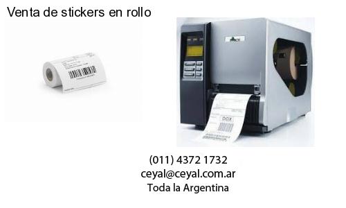 Venta de stickers en rollo