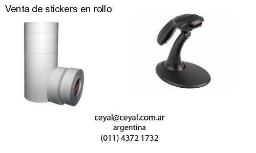 Venta de stickers en rollo