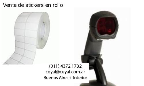 Venta de stickers en rollo