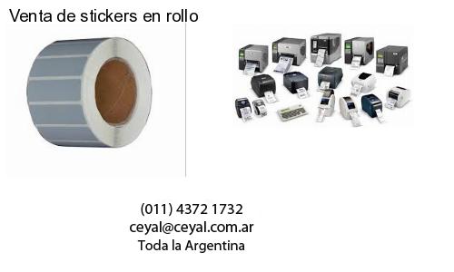 Venta de stickers en rollo