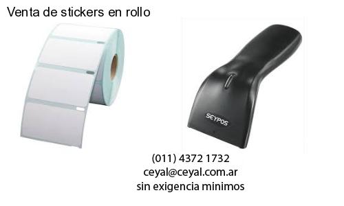 Venta de stickers en rollo
