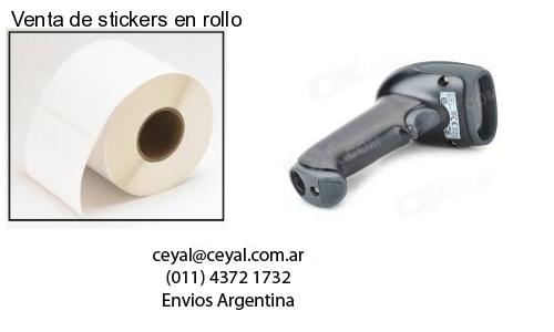 Venta de stickers en rollo