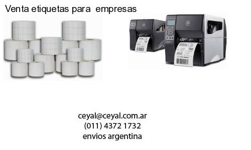 Venta etiquetas para  empresas