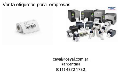 Venta etiquetas para  empresas