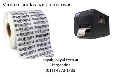 Venta etiquetas para  empresas