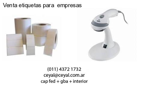 Venta etiquetas para  empresas