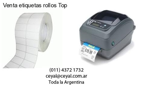 Venta etiquetas rollos Top
