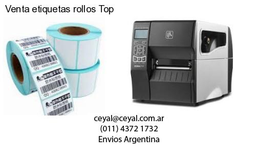 Venta etiquetas rollos Top