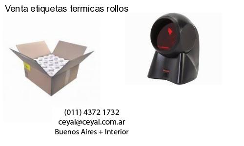 Venta etiquetas termicas rollos