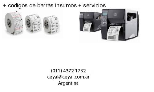   codigos de barras insumos   servicios