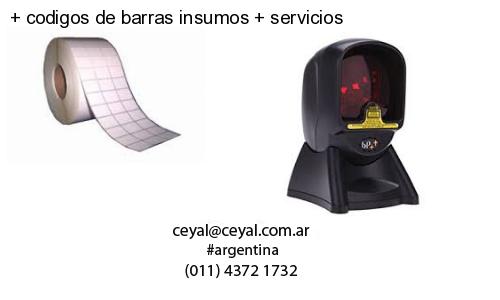   codigos de barras insumos   servicios