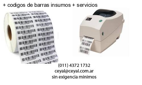   codigos de barras insumos   servicios