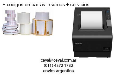   codigos de barras insumos   servicios