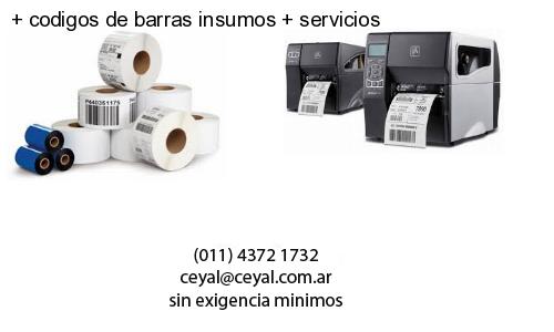   codigos de barras insumos   servicios