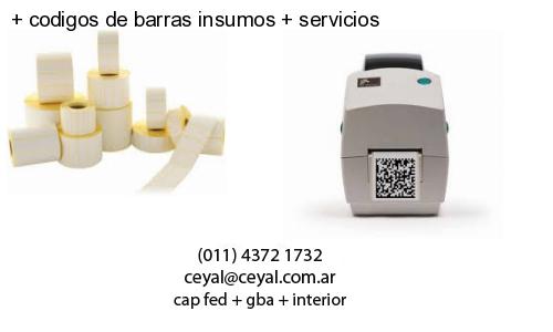  codigos de barras insumos   servicios