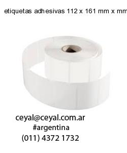 etiquetas adhesivas 112 x 161 mm x mm