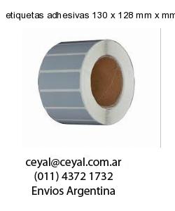 etiquetas adhesivas 130 x 128 mm x mm