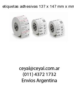 etiquetas adhesivas 137 x 147 mm x mm