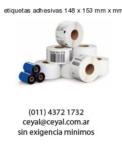 etiquetas adhesivas 148 x 153 mm x mm