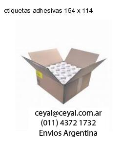 etiquetas adhesivas 154 x 114