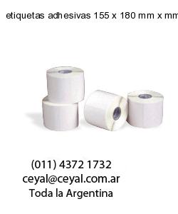 etiquetas adhesivas 155 x 180 mm x mm