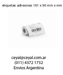etiquetas adhesivas 161 x 90 mm x mm