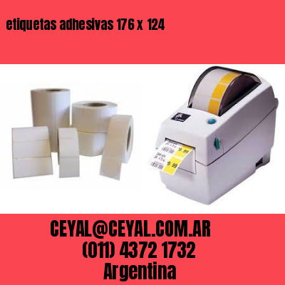etiquetas adhesivas 176 x 124