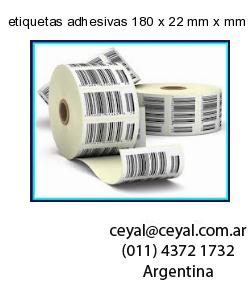 etiquetas adhesivas 180 x 22 mm x mm