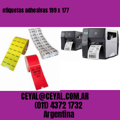 etiquetas adhesivas 199 x 177