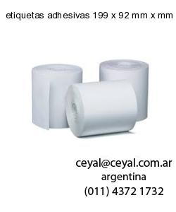 etiquetas adhesivas 199 x 92 mm x mm