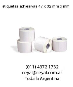 etiquetas adhesivas 47 x 32 mm x mm