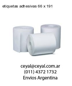 etiquetas adhesivas 66 x 191