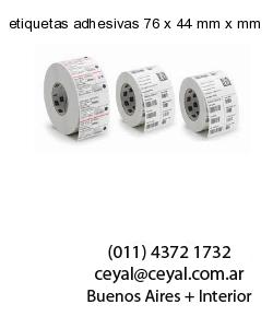 etiquetas adhesivas 76 x 44 mm x mm