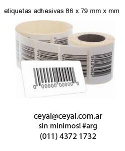 etiquetas adhesivas 86 x 79 mm x mm
