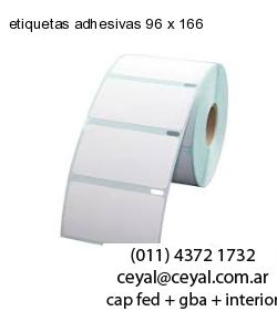 etiquetas adhesivas 96 x 166