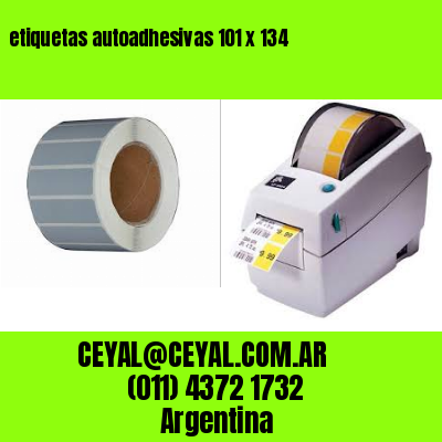 etiquetas autoadhesivas 101 x 134