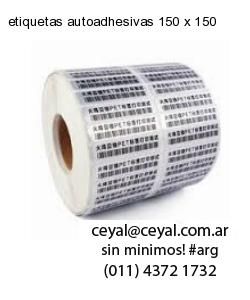 etiquetas autoadhesivas 150 x 150