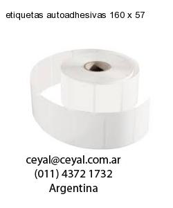 etiquetas autoadhesivas 160 x 57