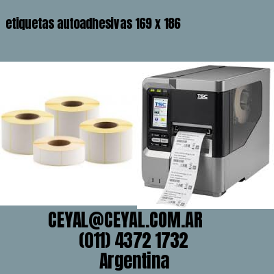 etiquetas autoadhesivas 169 x 186