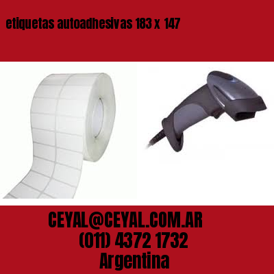 etiquetas autoadhesivas 183 x 147