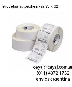 etiquetas autoadhesivas 73 x 82