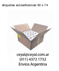 etiquetas autoadhesivas 90 x 74