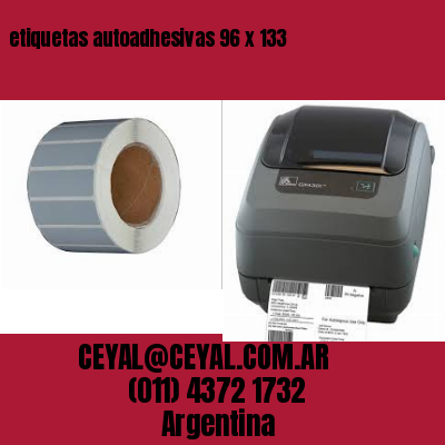 etiquetas autoadhesivas 96 x 133
