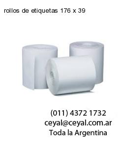 rollos de etiquetas 176 x 39