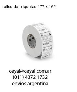 rollos de etiquetas 177 x 162