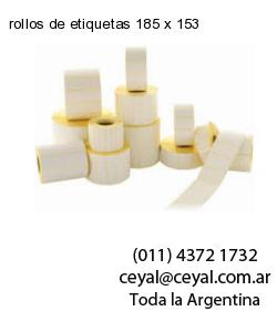 rollos de etiquetas 185 x 153