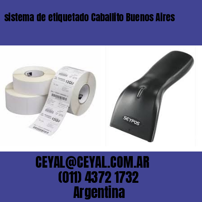 sistema de etiquetado Caballito Buenos Aires