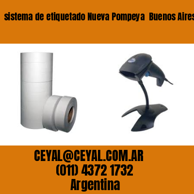 sistema de etiquetado Nueva Pompeya  Buenos Aires